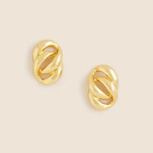 NWT J.crew Sculptural link earrings